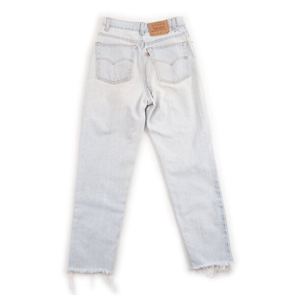 Vintage LEVI'S 512 Slim Fit Tapered light wash jeans 1990's / Y2K size 29 - Picture 1 of 12